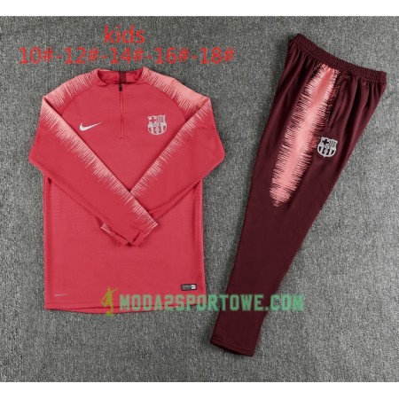FC Barcelona Dziecięcy Komplet Bluzy Treningowe Różowy 2018/19